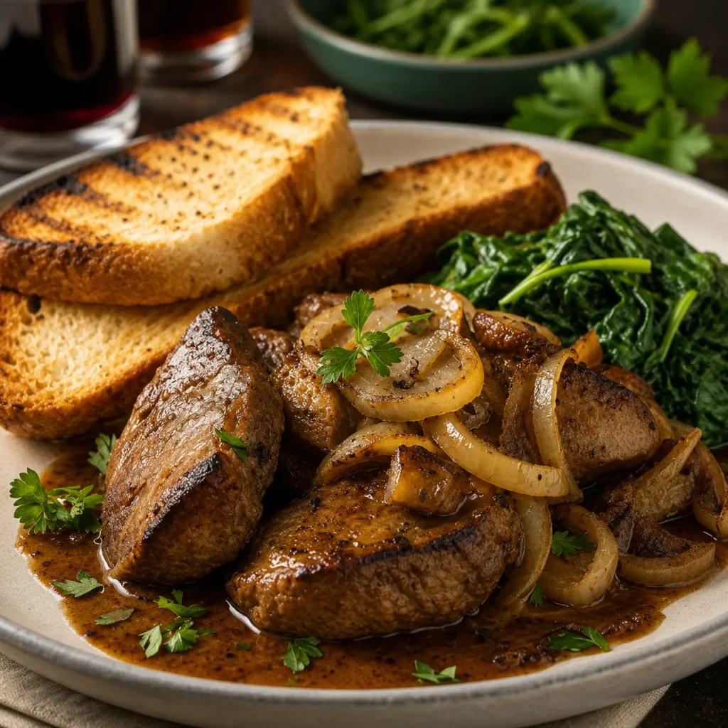 Fresh chicken liver kebda recipe idea