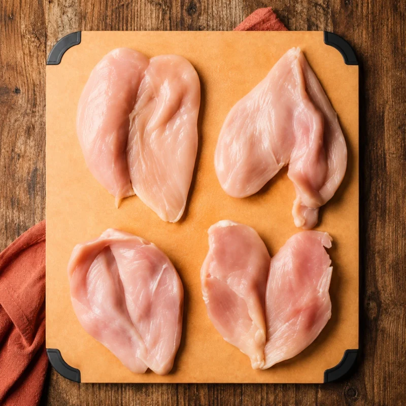 Chicken Fillet Pane Cut 1 KG Thin Breast Slices | بانيه فراخ