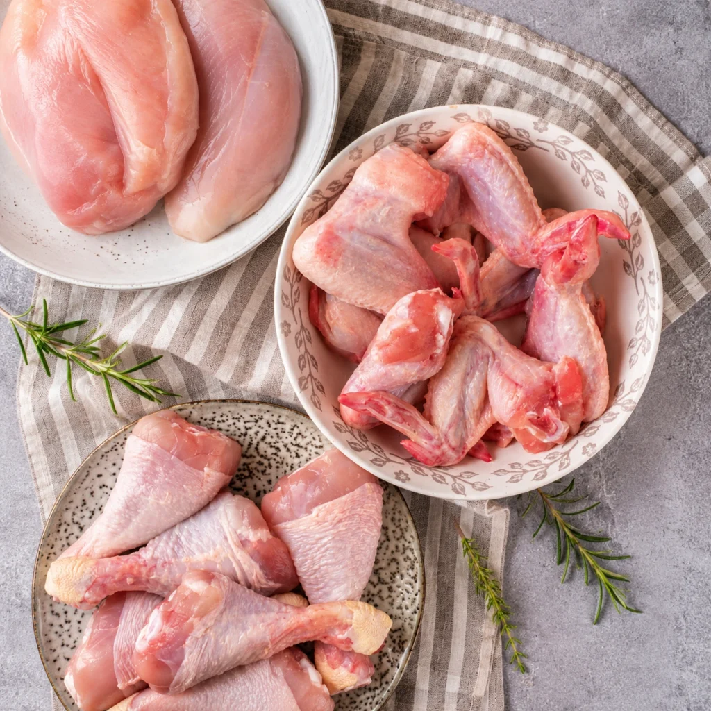 Fresh whole chicken wings from Farm House Egypt