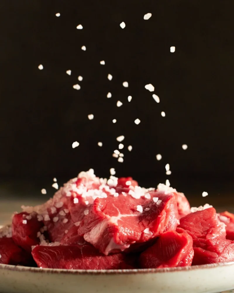 Marbled beef cubes from Farm House Egypt 1