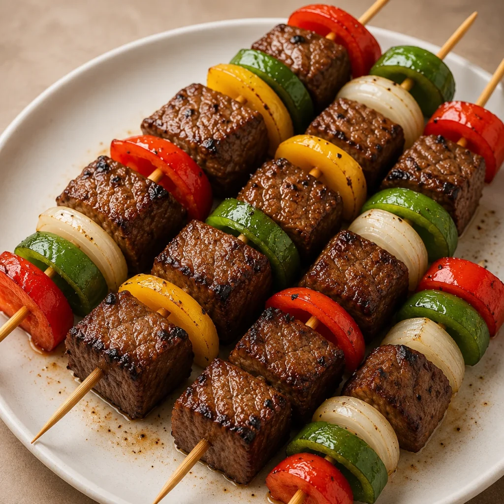 Balady Kandouz marbled beef cubes for kebab recipe idea