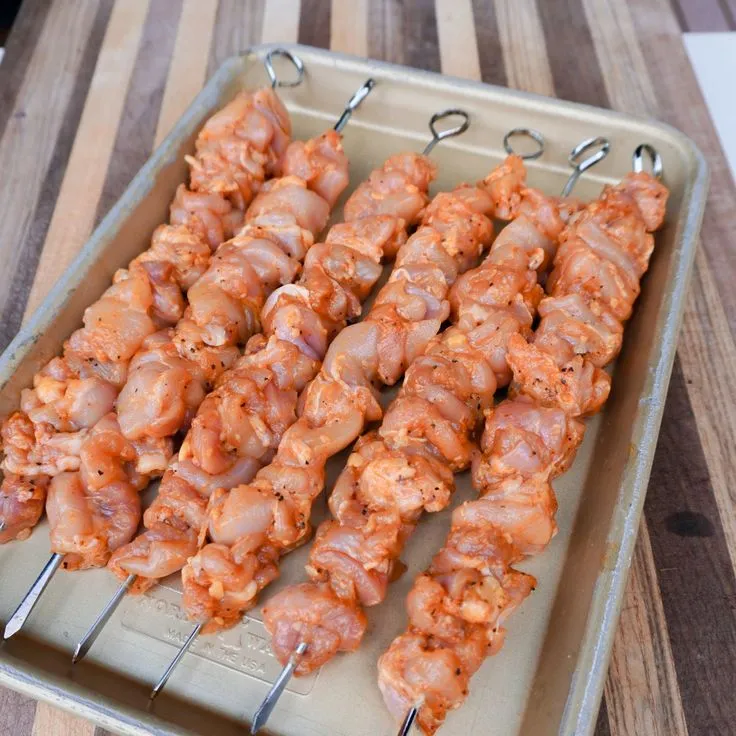shish and rack farm house egypt 1 Marinated shish and rack chicken mix from Farm House Egypt