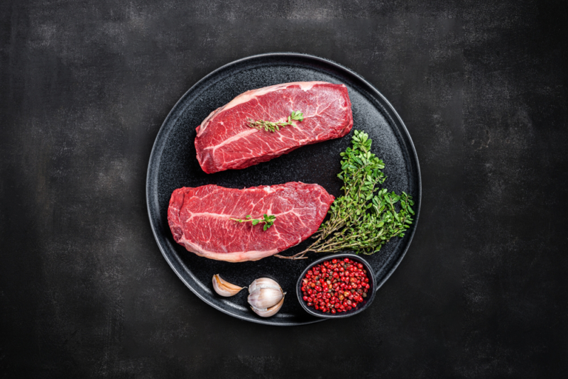 Flat iron steak from Farm House Egypt 1 Flat iron steak from Farm House Egypt 1
