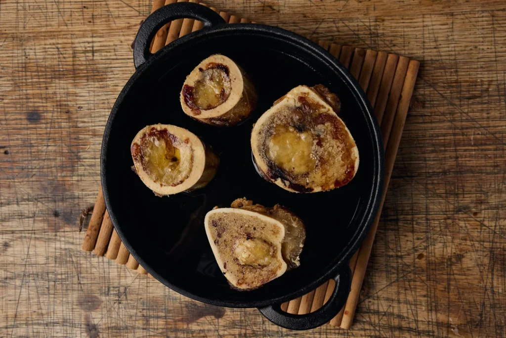 Bone marrow broth recipe idea