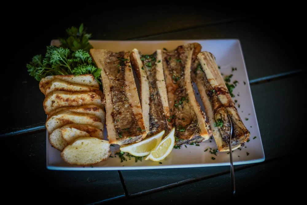 Canoe cut bone marrow recipe idea