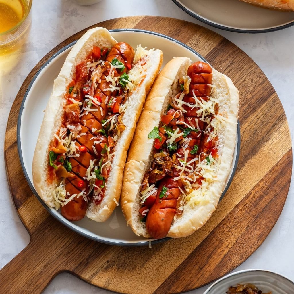cheese hot dog farm house egypt 3 Cheese hot dog recipe idea