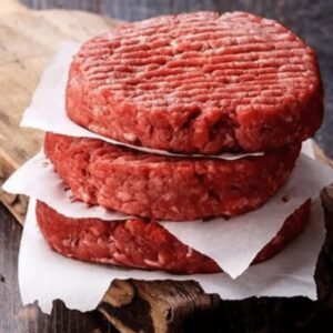 Cheese Stuffed Beef Burger Balady 1 KG Patties with Melted Cheese Center | برجر محشي جبنة