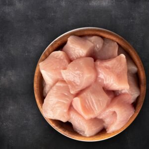 Chicken Breast Cubes 1 KG Quick Cook Skinless Cubes | مكعبات فراخ