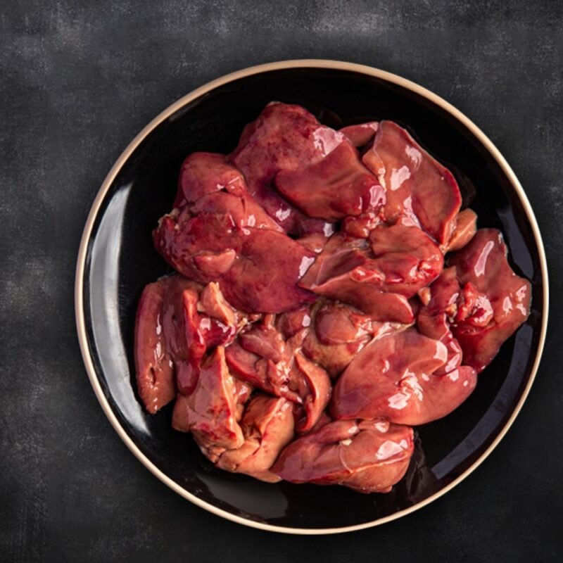 Fresh Chicken Liver Kebda 1 KG Tender & Ready to Cook | كبدة فراخ