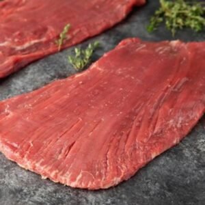 Flank Steak Bavette Balady Kandouz 1 KG Lean Bold Flavored Cut | فلانك ستيك