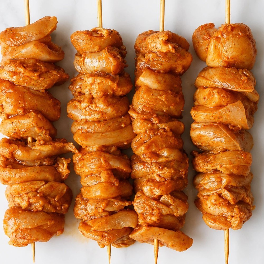 farm house egypt marinated shish breasts 3 Marinated Shish Tawook Breasts 1 KG Ready to Cook Shish Tawouk Cubes | شيش طاووق