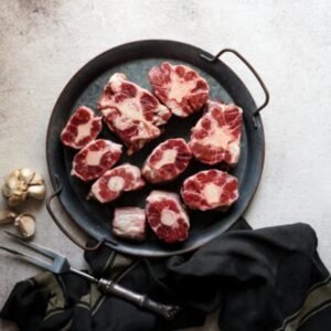 Oxtail Balady Kandouz 1 KG Gelatin Rich Bone In Cut | ديل عجل
