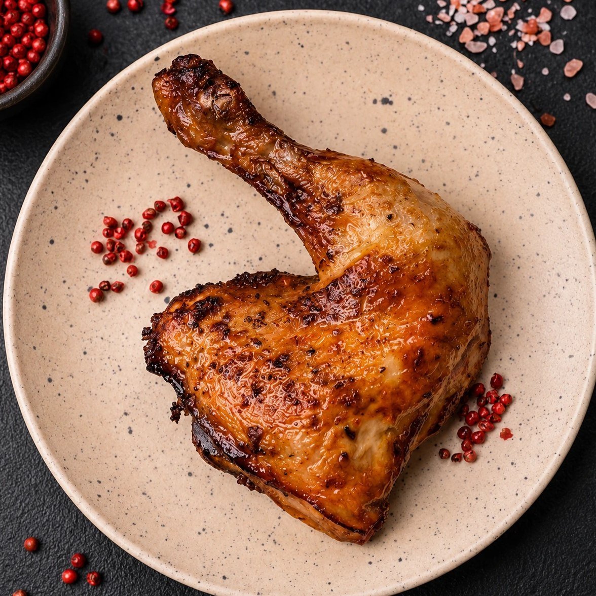 Chicken Thighs with Bone 1 KG Chicken Legs Premium Juicy Cut | أوراك فراخ