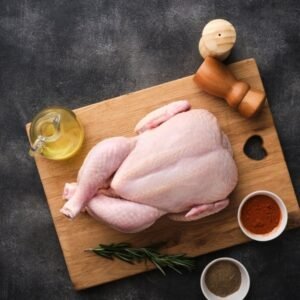 Whole Chicken 1 KG Premium Farm Raised Fresh Chicken | فرخة كاملة